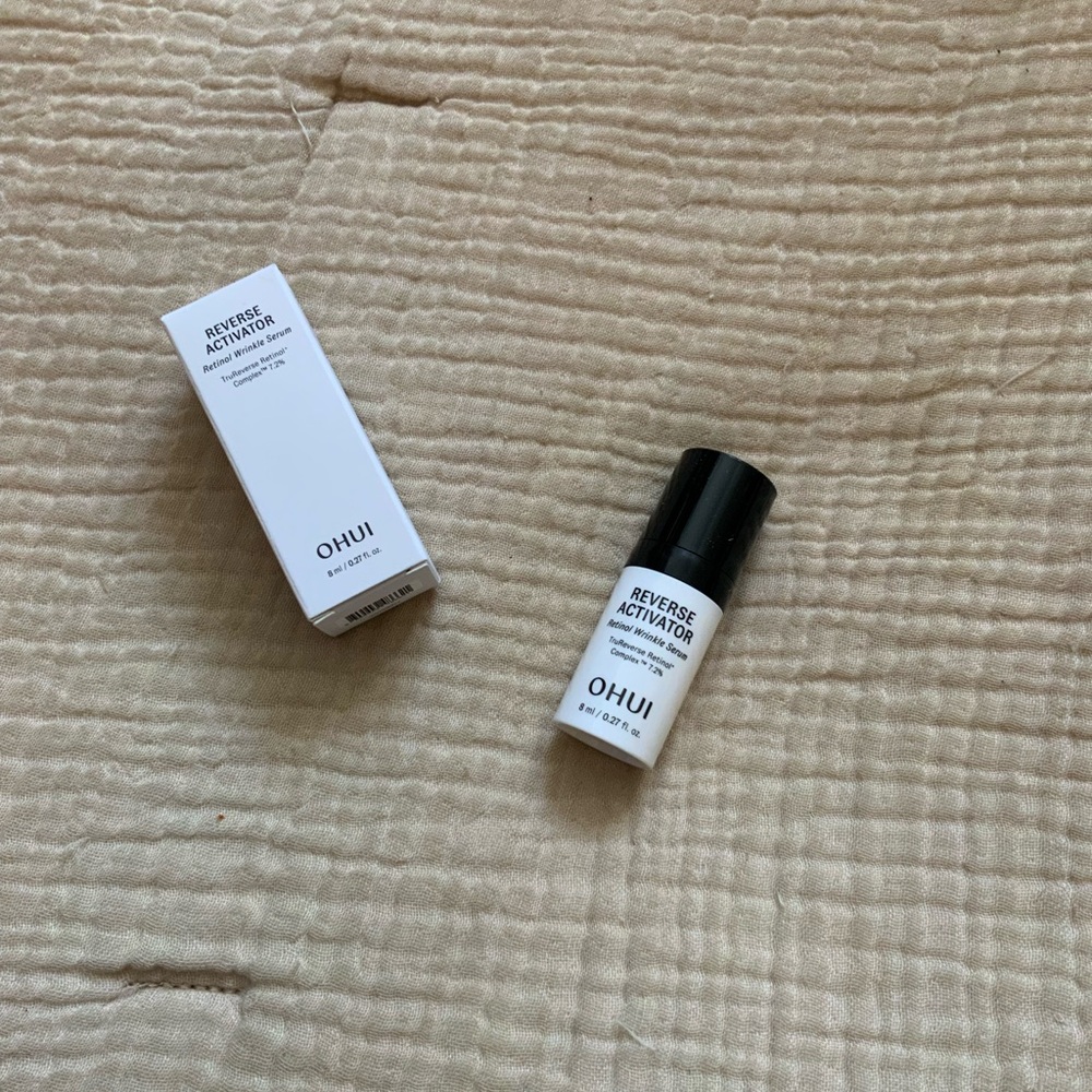 New in box Ohui REVERSE ACTIVATOR Retinol Wrinkle Serum TruReverse Retinol